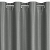Zasłona EUROFIRANY Selina 140 X 250 cm Stalowy