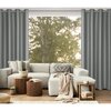 Zasłona EUROFIRANY Selina 140 X 250 cm Stalowy Wysokość [cm] 250