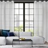 Firana gotowa EUROFIRANY Anabel 140 x 260 cm Biały Materiał 100% poliester
