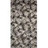 Zasłona EUROFIRANY Rodos 140 x 270 cm Czarno-srebrny Materiał 100% poliester - welwet