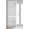 Firana gotowa EUROFIRANY Sofi 140 x 260 cm Biały Obciążnik Nie