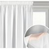 Firana gotowa EUROFIRANY Lucy 140 x 270 cm Biały Materiał 100% poliester - woal