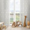 Firana gotowa EUROFIRANY Elsa 140 x 250 cm Biało-żółty Wysokość [cm] 250