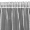 Firana gotowa EUROFIRANY Nel 300 x 145 cm Biały Zawartość zestawu 1 x firana 300 x 145 cm