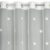 Firana gotowa EUROFIRANY Elsa 140 x 250 cm Biało-różowy