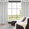 Firana gotowa EUROFIRANY Elsa 140 x 250 cm Biało-różowy Szerokość [cm] 140