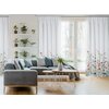 Zasłona EUROFIRANY Dolly 140 x 270 cm Biały Materiał 100% poliester - etamina