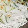 Firana gotowa EUROFIRANY Flora 150 x 30 cm Biało-żółty Wysokość [cm] 30