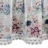 Firana gotowa EUROFIRANY Dora 150 x 30 cm Biało-różowy Zawartość zestawu 1 x firana 150 x 30 cm