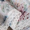 Firana gotowa EUROFIRANY Dora 150 x 30 cm Biało-różowy Obciążnik Nie