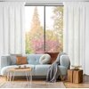 Firana gotowa EUROFIRANY Margo 140 x 270 cm Biały Materiał 100% poliester