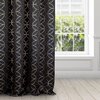 Zasłona EUROFIRANY Abella 135 X 250 cm Czarny Szerokość [cm] 135