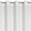 Firana gotowa EUROFIRANY Sibel 300 x 160 cm Biały Sposób zawieszenia Kółka