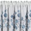 Firana gotowa EUROFIRANY Pola 150 x 60 cm Niebieski