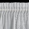 Firana gotowa EUROFIRANY Jane 140 x 270 cm Biały Sposób zawieszenia Żabki