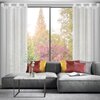 Firana gotowa EUROFIRANY Luna 140 x 250 cm Biały Wysokość [cm] 250