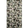 Zasłona EUROFIRANY Eleni 410933 140 x 250 cm Oliwkowy Materiał 100% poliester