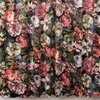 Zasłona EUROFIRANY Peonia 140 x 270 cm Bordowy Szerokość [cm] 140