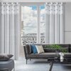 Firana gotowa EUROFIRANY Estera 140 x 250 cm Biały Gwarancja 24 miesiące