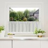 Firana gotowa EUROFIRANY Gusto 150 x 30 cm Biały Gwarancja 24 miesiące