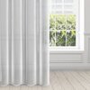 Firana gotowa EUROFIRANY Tamina 140 x 250 cm Bialy Sposób zawieszenia Kółka