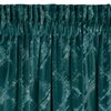 Zasłona EUROFIRANY Adria 140 x 270 cm Ciemnoturkusowy