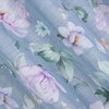 Zasłona EUROFIRANY Flora 400942 140 x 250 cm Popielato-fioletowy Sposób zawieszenia Przelotki