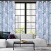 Zasłona EUROFIRANY Flora 400942 140 x 250 cm Popielato-fioletowy Typ Półprzezroczysta
