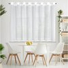 Firana gotowa EUROFIRANY Cassie 300 x 150 cm Biały Gwarancja 24 miesiące