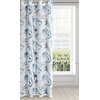 Firana gotowa EUROFIRANY Aida 140 x 250 cm Biało-niebieski Gwarancja 24 miesiące