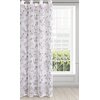 Firana gotowa EUROFIRANY Fiona 140 x 250 cm Biało-fioletowy Wysokość [cm] 250