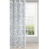 Firana gotowa EUROFIRANY Fiona 140 x 250 cm Biało-niebieski Wysokość [cm] 250