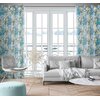 Zasłona EUROFIRANY Lena 140 x 250 cm Popielato-żółty Szerokość [cm] 140