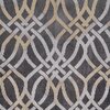 Zasłona EUROFIRANY Areta 140 x 250 cm Stalowo-srebrny Liczba elementów w zestawie 1