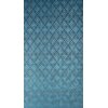 Zasłona EUROFIRANY Areta 140 x 250 cm Niebieski Wysokość [cm] 250