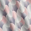 Zasłona EUROFIRANY Aseta 140 x 250 cm Szaro-różowy Sposób zawieszenia Przelotki