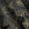 Zasłona EUROFIRANY Stella 140 x 250 cm Czarno-złoty Liczba elementów w zestawie 1