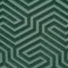 Zasłona EUROFIRANY Inga 140 x 250 cm Ciemnozielony Materiał 100% poliester