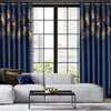 Zasłona EUROFIRANY Harmony 140 x 250 cm Granatowy Przeznaczenie Do salonu