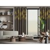 Zasłona EUROFIRANY Harmony 140 x 250 cm Brązowy Informacje dodatkowe Gramatura: 210 g/m2