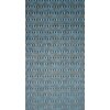 Zasłona EUROFIRANY Laura 140 x 250 cm Niebiesko-złoty Sposób zawieszenia Przelotki