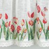 Firana gotowa EUROFIRANY Stella 150 x 30 cm Biały Zawartość zestawu 1 x firana 150 x 30 cm