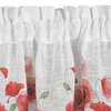 Firana gotowa EUROFIRANY Mari 150 x 30 cm Biały