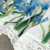 Firana gotowa EUROFIRANY Ala 150 x 30 cm Biało-niebieski Wysokość [cm] 30