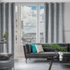 Zasłona EUROFIRANY Lussi 140 x 250 cm Stalowy Przeznaczenie Do salonu