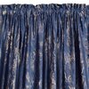 Zasłona EUROFIRANY Kornelia 140 x 270 cm Granatowo-złoty
