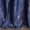 Zasłona EUROFIRANY Kornelia 140 x 270 cm Granatowo-złoty Materiał 100% poliester