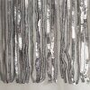 Zasłona EUROFIRANY Jasper 140 x 250 cm Srebrny Materiał 100% poliester