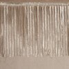 Zasłona EUROFIRANY Jasper 140 x 250 cm Beżowy Sposób zawieszenia Przelotki