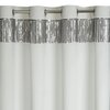 Zasłona EUROFIRANY Jasper 140 x 250 cm Biały